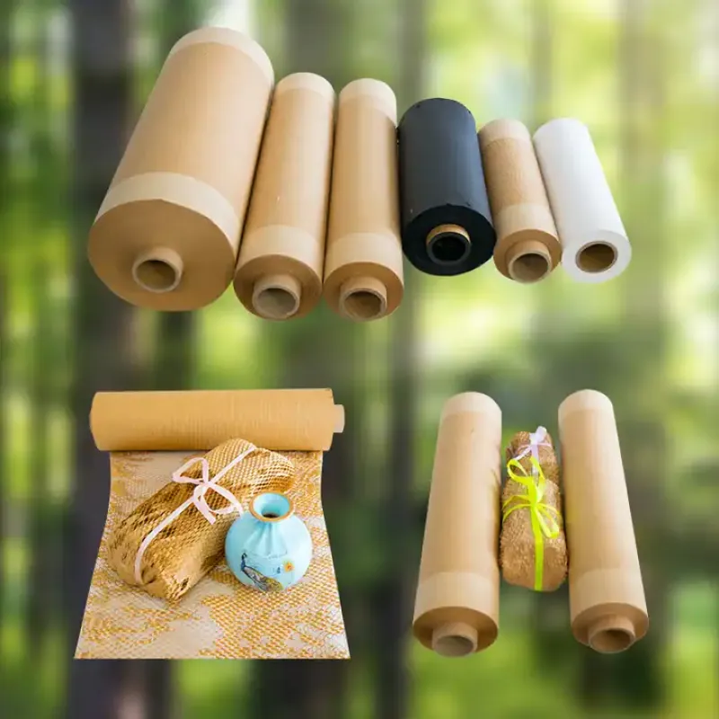 Cuộn giấy kraft tổ ong